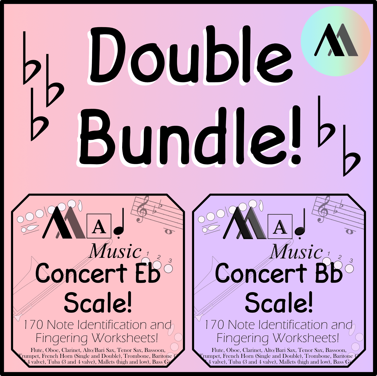Concert Bb + Eb — Two-Bundle Set
