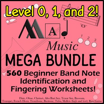 Beginner Band Bundle — Levels 0, 1 & 2