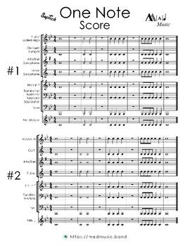 SupTech — 1-note exercises · Full Band
