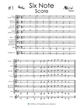 SupTech — 6-note exercises · Full Band